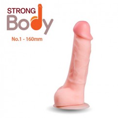 [리얼딜도] 스트롱바디 Strong Body No.1 - 160mm | ZINI