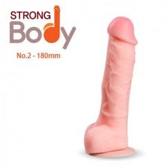 [리얼딜도] 스트롱바디 Strong Body No.2 - 180mm | ZINI